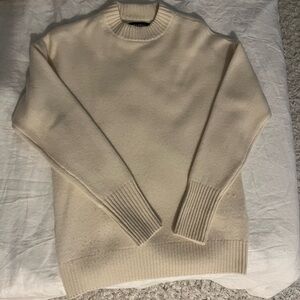 Naadam 100% cashmere oversized Cream Knit Sweater